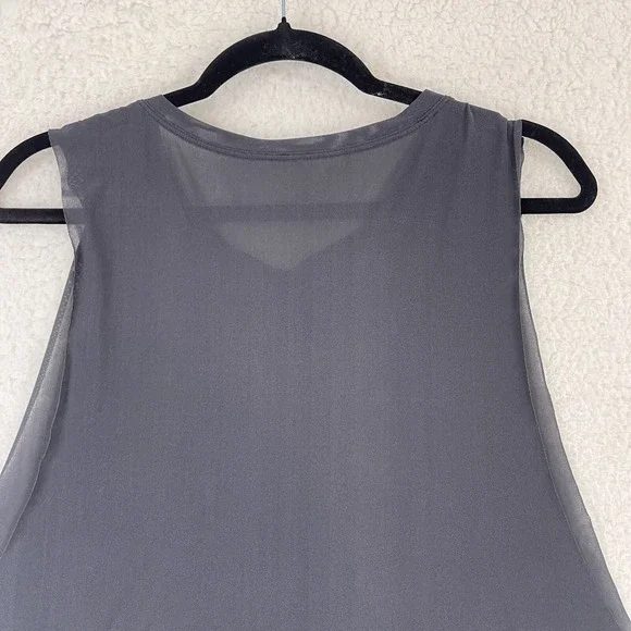 Lululemon Black Get Low Muscle Tank‎ Top Womens Lightweight Pullover Size 6 - Picture 11 of 12